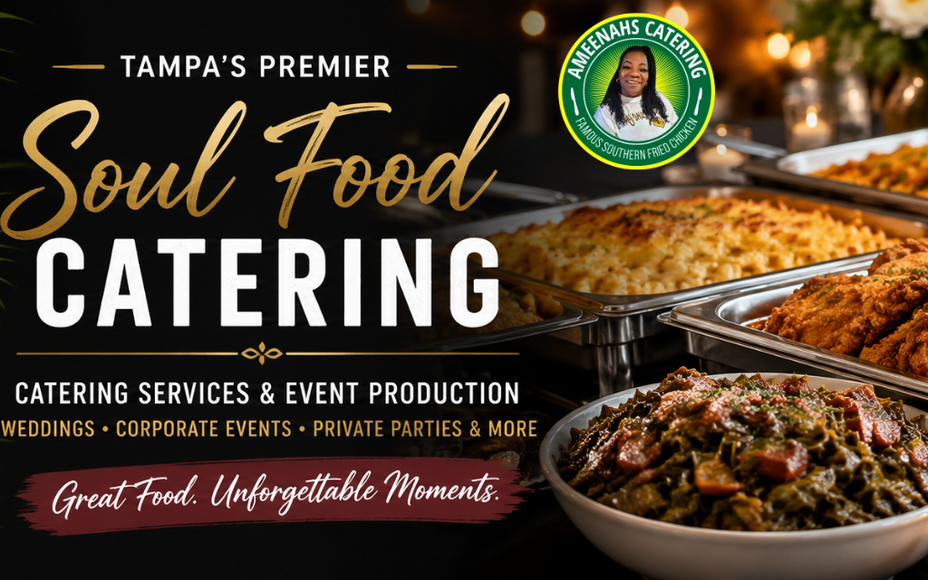 Ameenah's Catering Soul Food Home Page