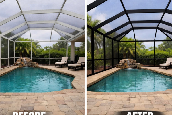Rescreen Rescue Swimming Pool Screen Repair Tampa Bay Screen Replacement Services Florida